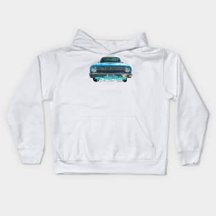 1962 Ford Falcon 2 Door Station Wagon Kids Hoodie